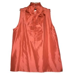 J.Crew silk sleeveless blouse size 8